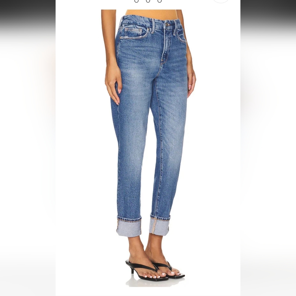 Good American Blue Ankle Jeans